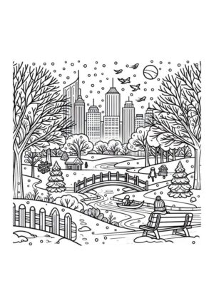 Central Park Winter