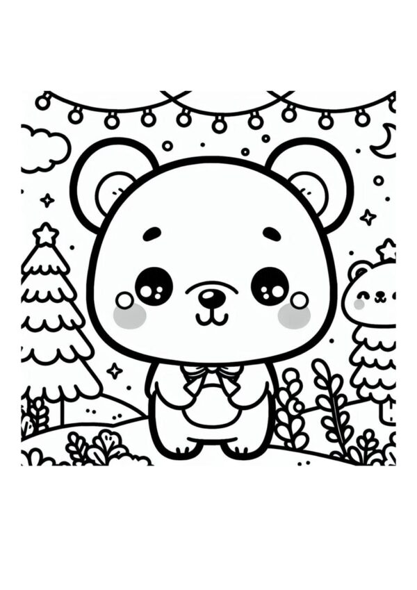 Eisbär Kawaii