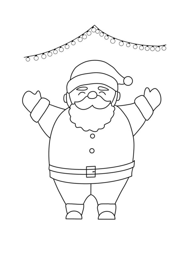 Fröhlicher Weihnachtsmann