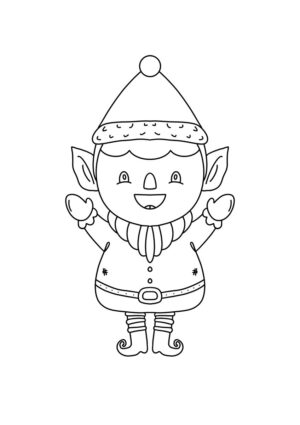 Netter Weihnachtself