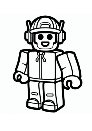 Roblox Charakter Ausmalbild