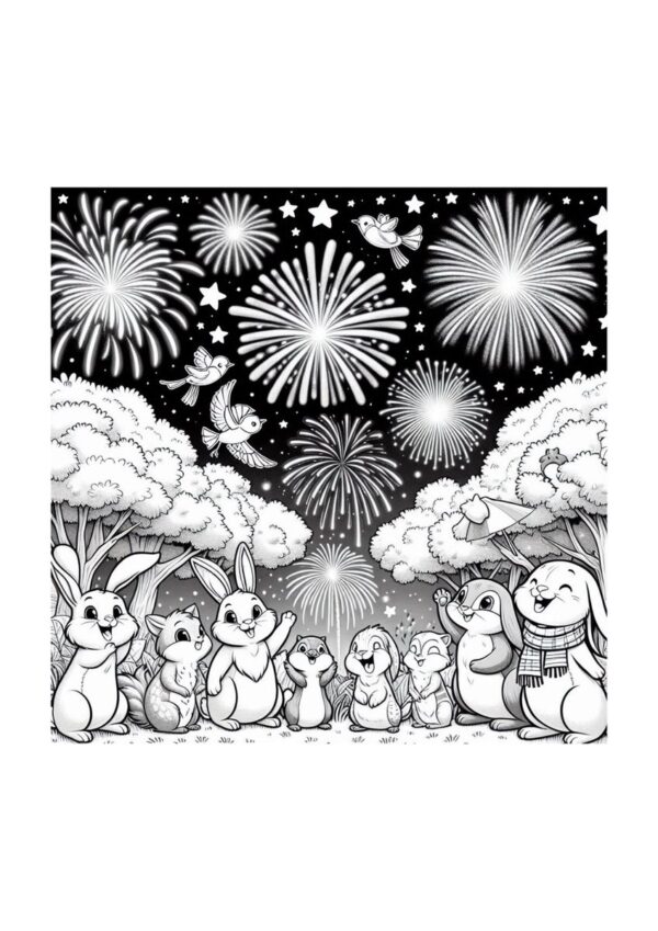 Tiere an Silvester