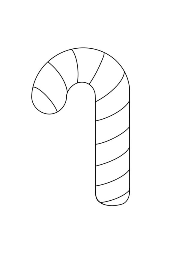 Zuckerstange Malvorlage