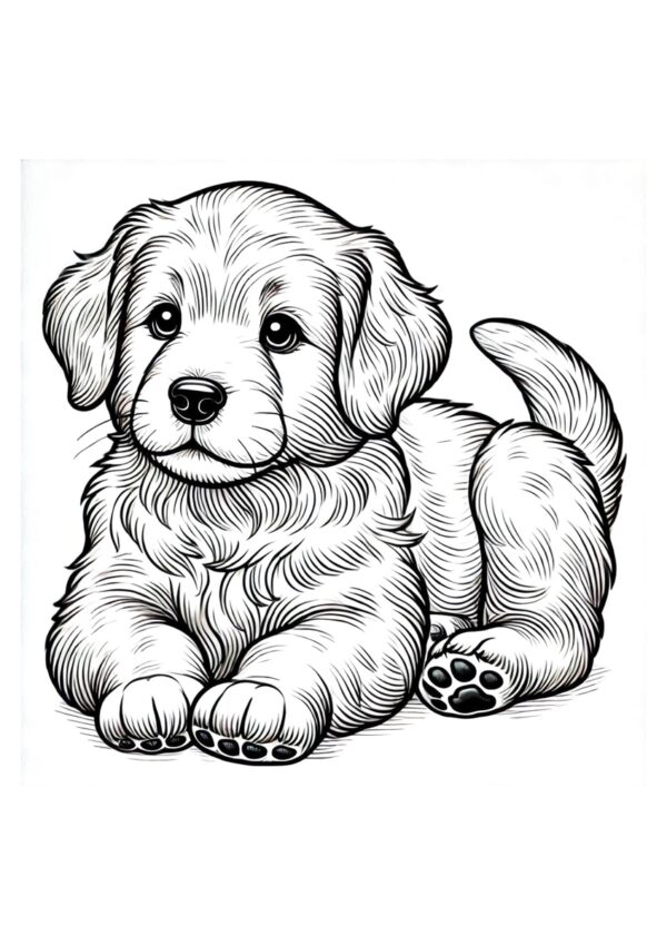 Golden Retriever Hundewelpe