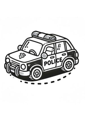 Kleines Polizeiauto