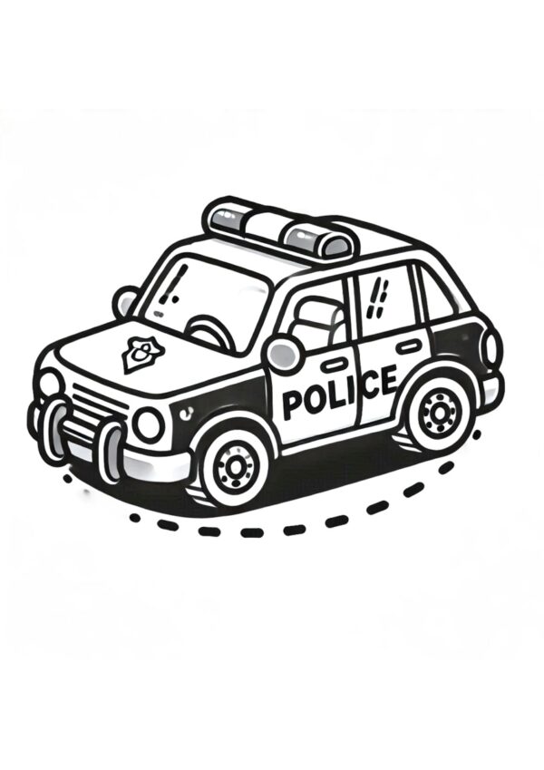 Kleines Polizeiauto