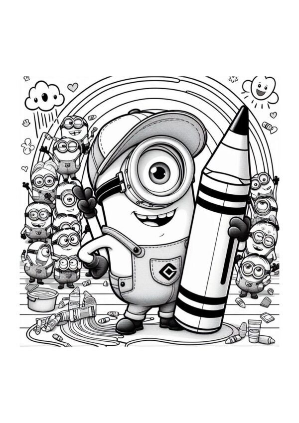 Minions Malvorlage