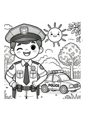 Polizei im Einsatz