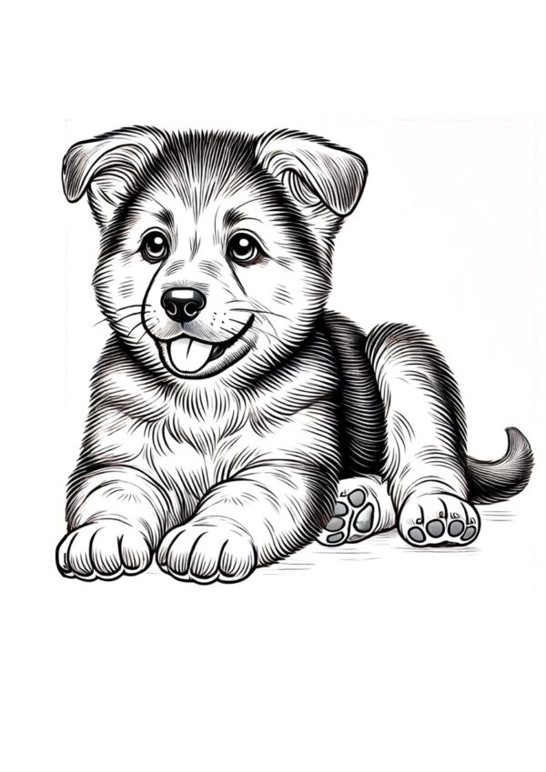 Schäferhund Welpe