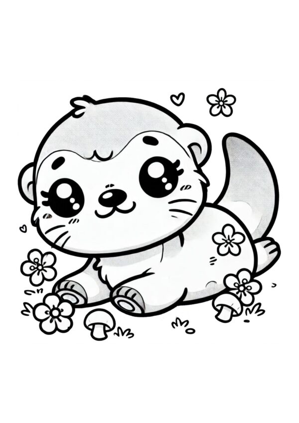 Baby Otter Kawaii