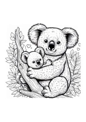 Koala Familie