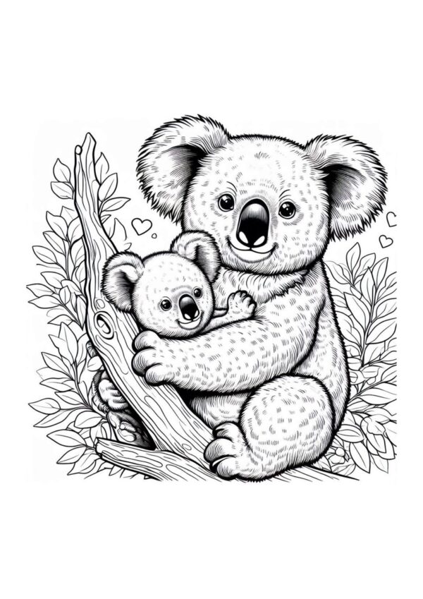 Koala Familie