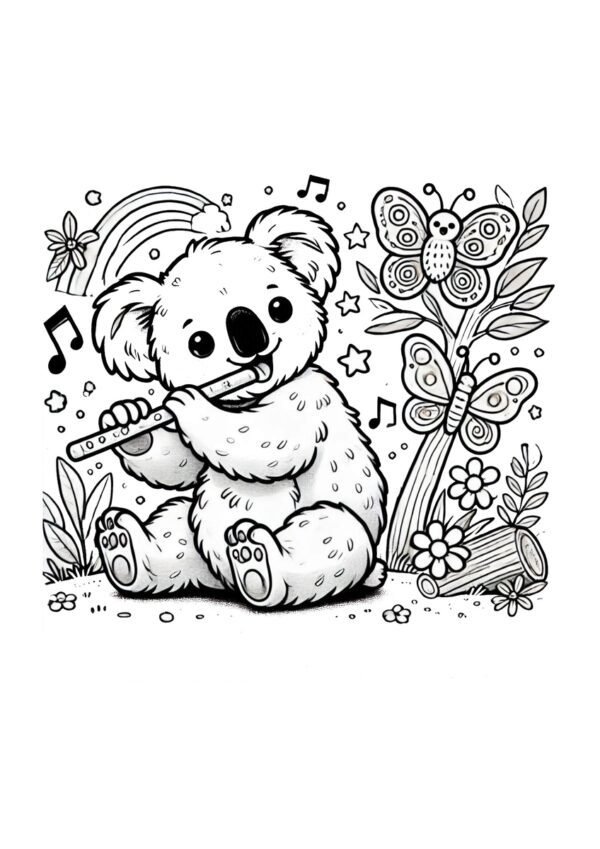 Koala macht Musik