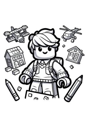 Kreative Roblox Malvorlage