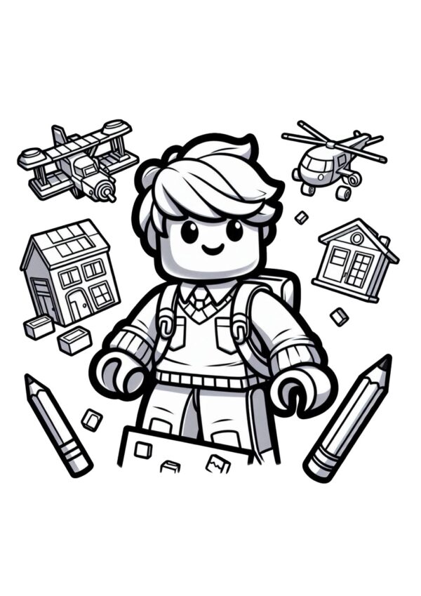 Kreative Roblox Malvorlage