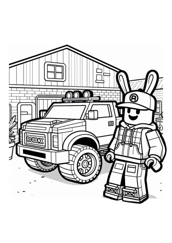 Roblox Avatar mit Bunny-ears