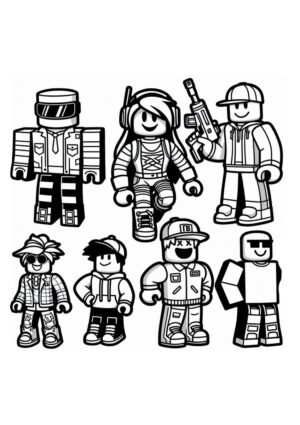 Roblox Avatare mit coolen Outfits