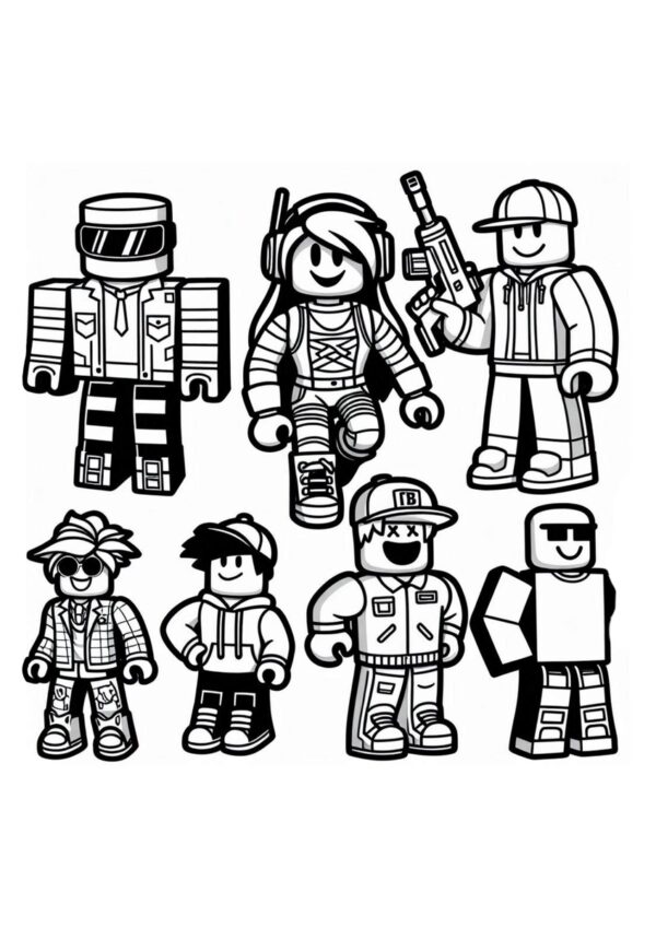 Roblox Avatare mit coolen Outfits
