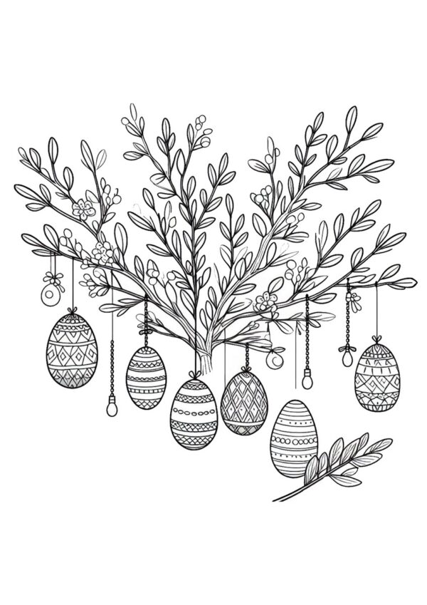 Schöner Osterzweig
